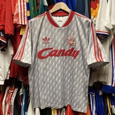 1989-91 Liverpool Away Adidas